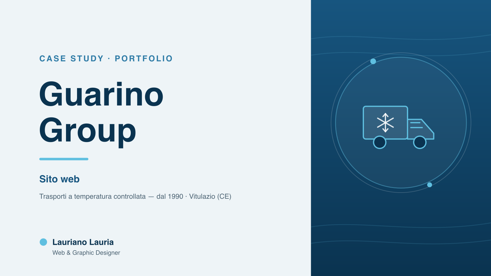Progetto Guarino Group realizzato da Lauriano Lauria