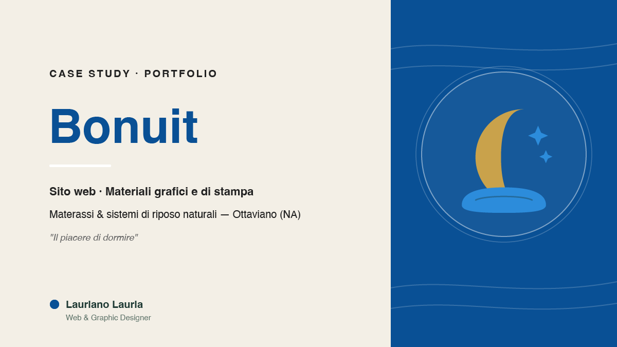 Progetto Bonuit realizzato da Lauriano Lauria