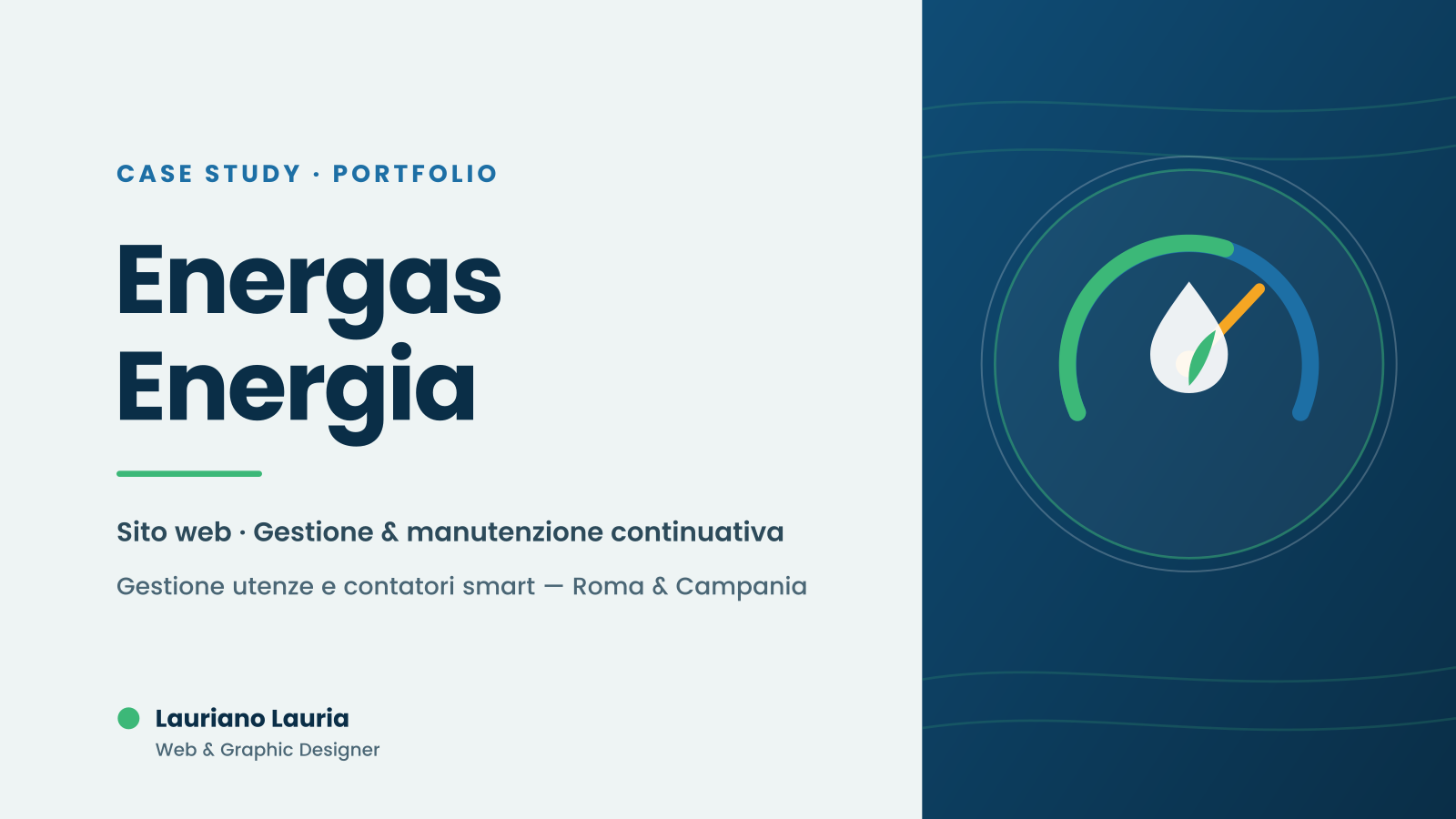 Progetto Energas Energia realizzato da Lauriano Lauria